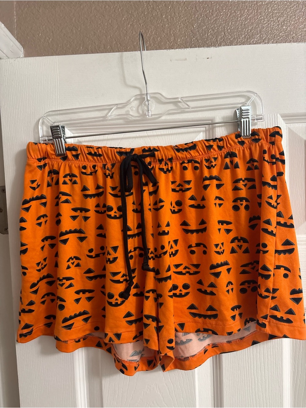 Halloween pajama bottoms sleepwear pumpkins jack o lanterns spooky fall XL